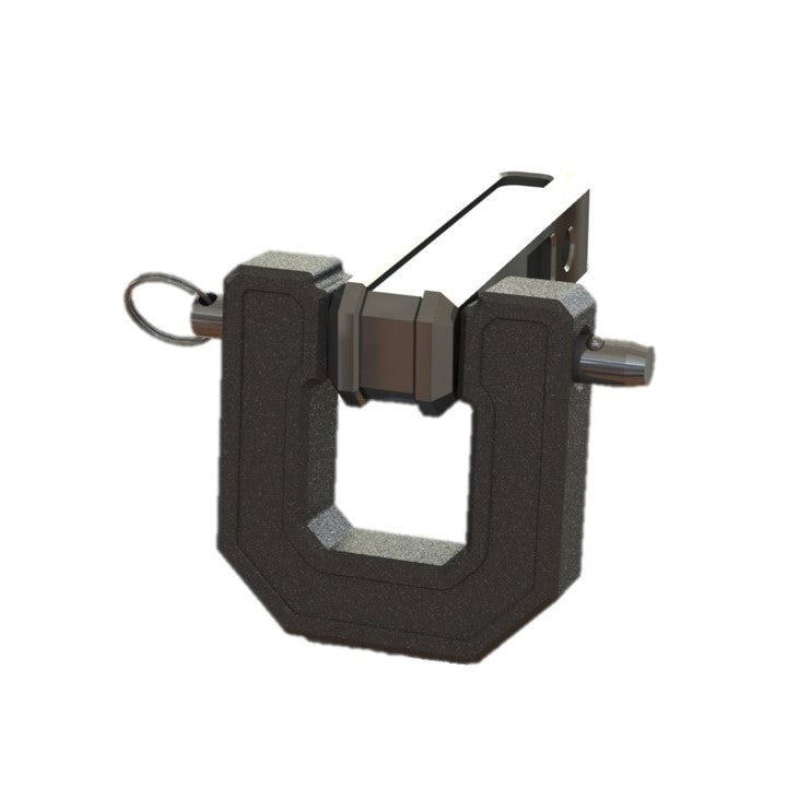 Monster 2" Receiver Hitch Shackle | 1.5" D-Ring Shackle | 15-Ton Capacity